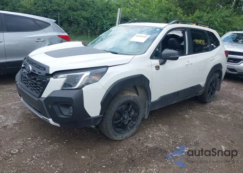 2023 Subaru Forester Wilderness из США, поврежденный, VIN JF2SKAMCXPH531300